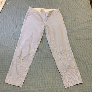 Seersucker J.Crew pants